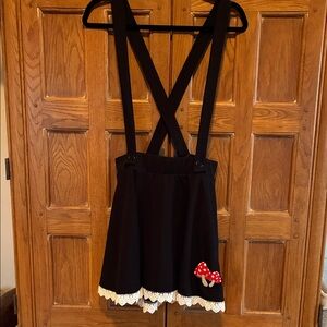 Adorable Hot Topic Circle Skirt Overalls Size L